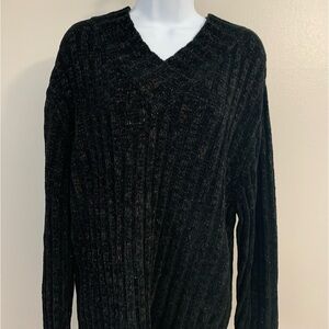 White Stag Gold Metallic Sweater